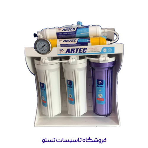 دستگاه تصفیه اب ۶ مرحله نیم تایوانی برند آرتک